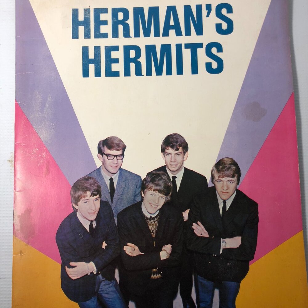 Herman’s Hermits 1965 Baltimore Ticket Stub & Concert Program
